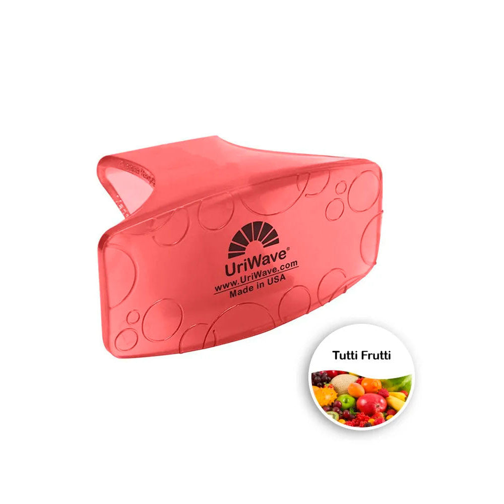 Clip Ambientador Sanitas Uriwave Tutti Frutti Vermelho