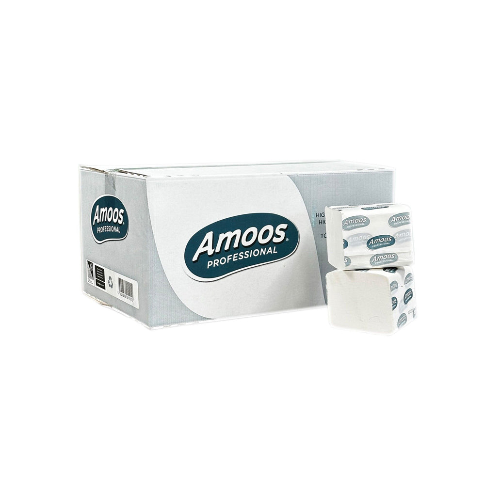 Papel Higiénico Folha a Folha Amoos 21x11cm 250x30=7500un