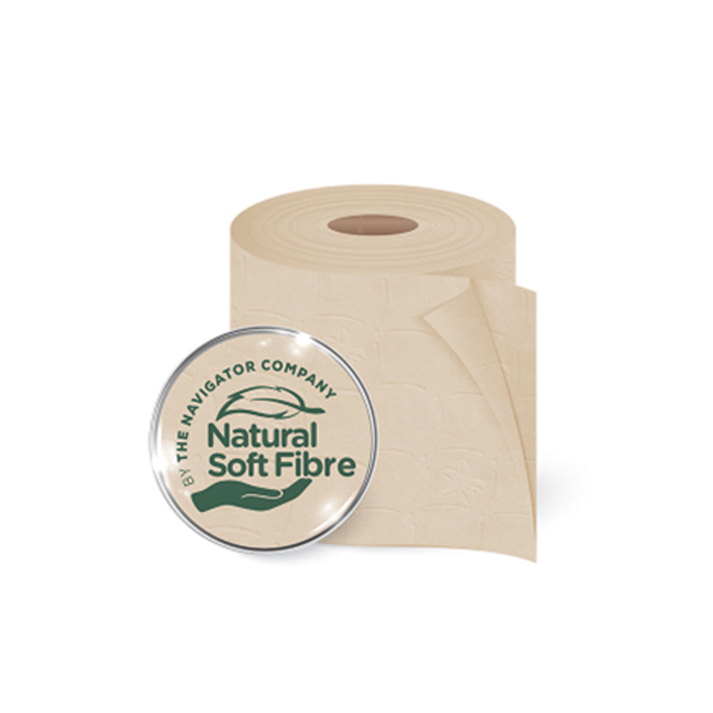 Papel Higiénico Doméstico 48mts 2Fls Naturally Soft 4 Rolos