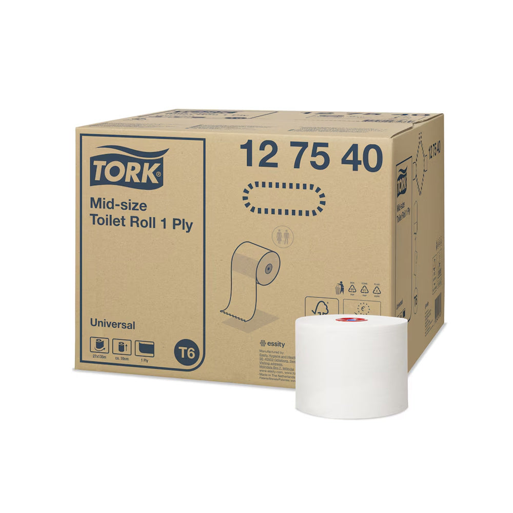 Papel Higiénico (Jumbo) 135mts 1Fls 23g T6 Universal 27un