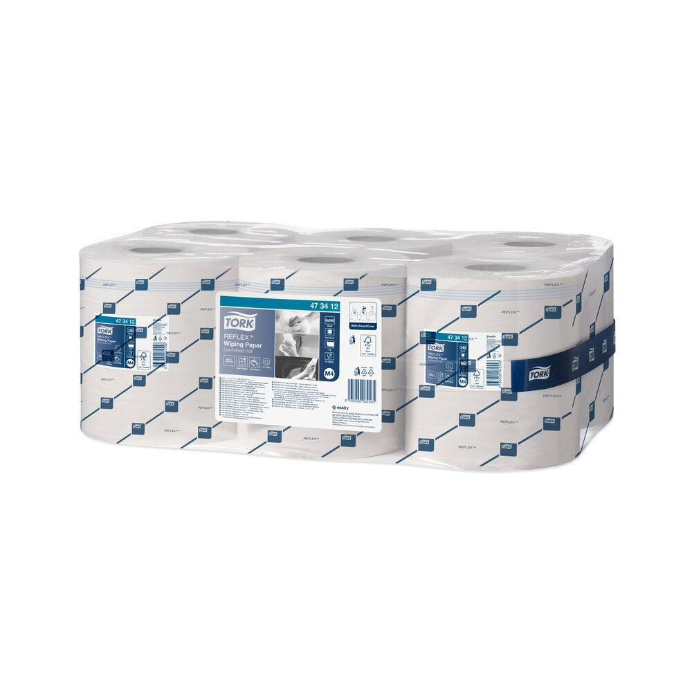 Rolo Toalhas Mão 114mx18cm 1Fl 26,5g Picotado TORK M4 6un