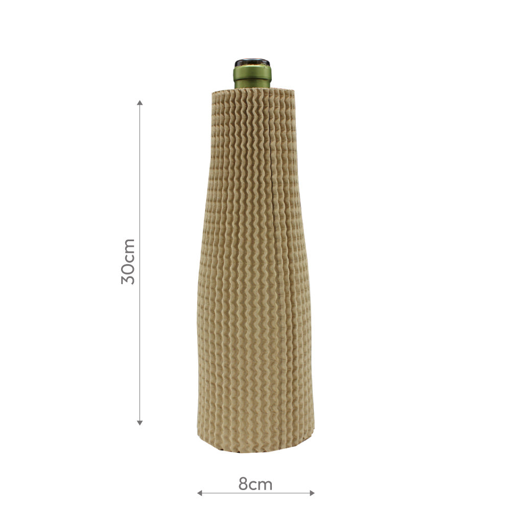 Manga Tubular de Cartão para Garrafa 30x8cm 100un