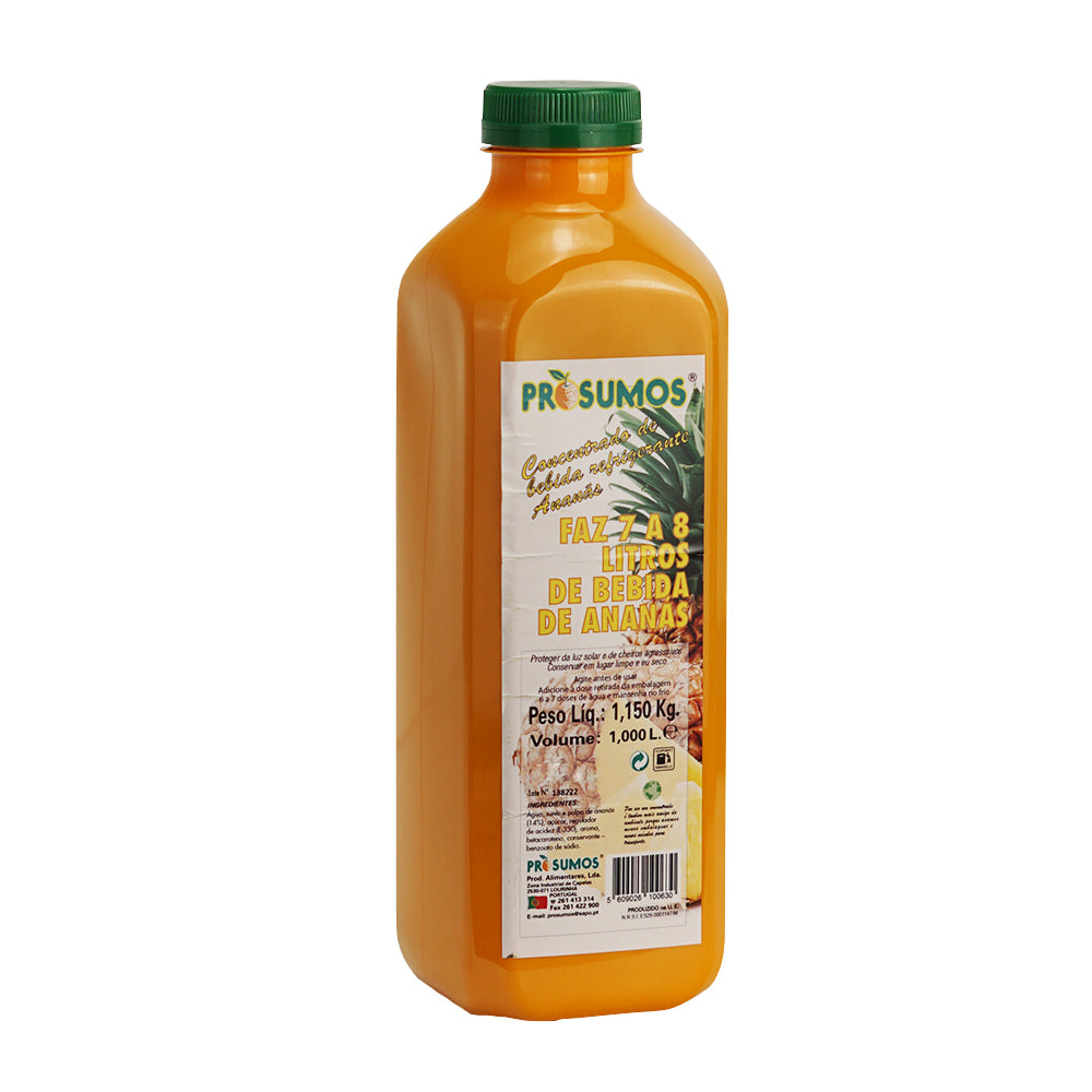 Refrigerante Ananás Concentrado Catering 1L=7L