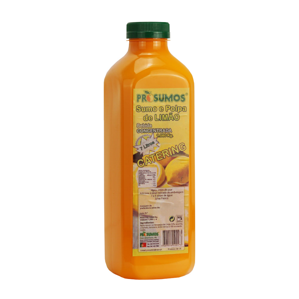 Refrigerante Limão Concentrado Catering 1L=7L