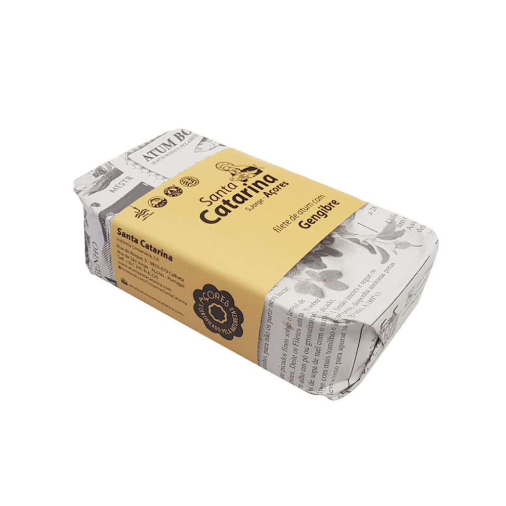 Filete Atum Santa Catarina c/Gengibre Açores 120g
