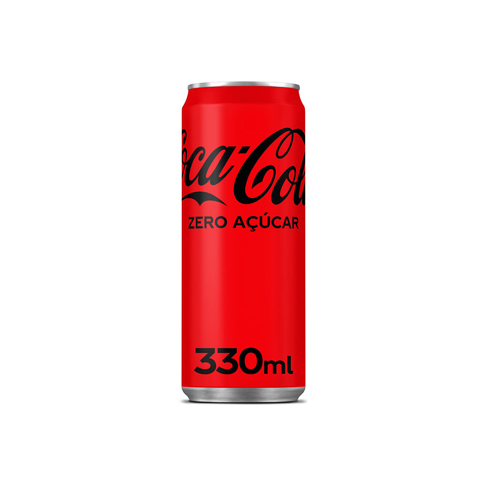 Refrigerante Com Gás Coca-Cola Zero Lata 330ml 1un