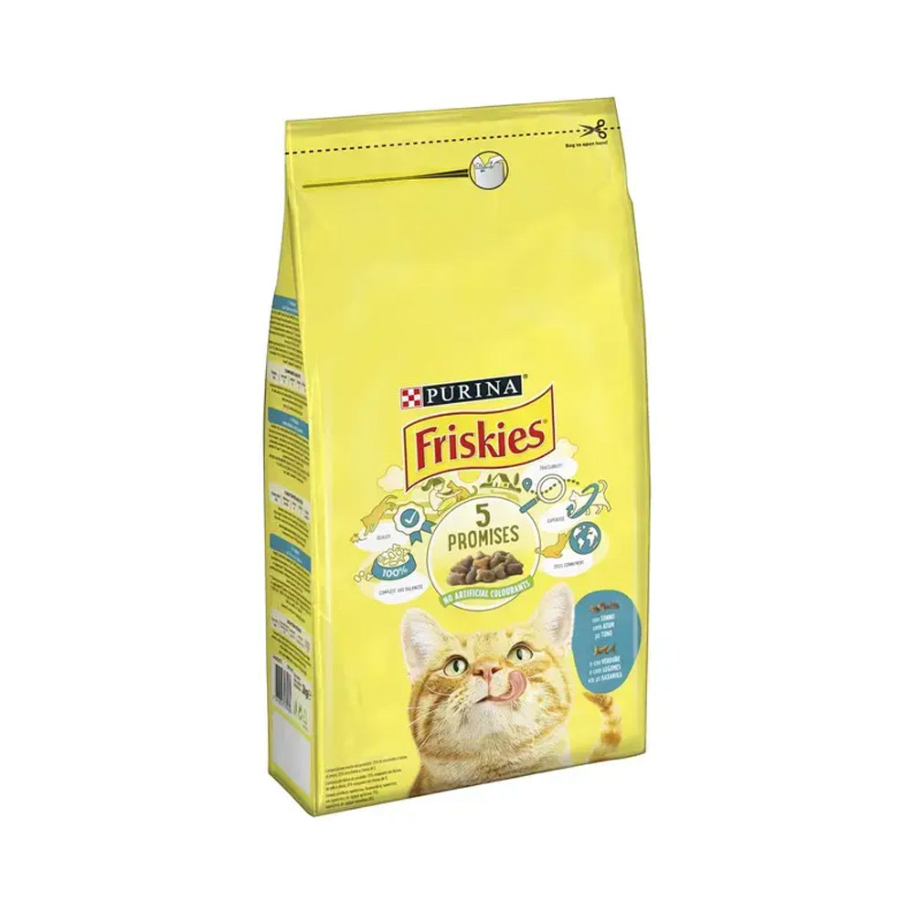 Alimento Seco para Gato Friskies Atum/Legumes Adulto 1,5Kg