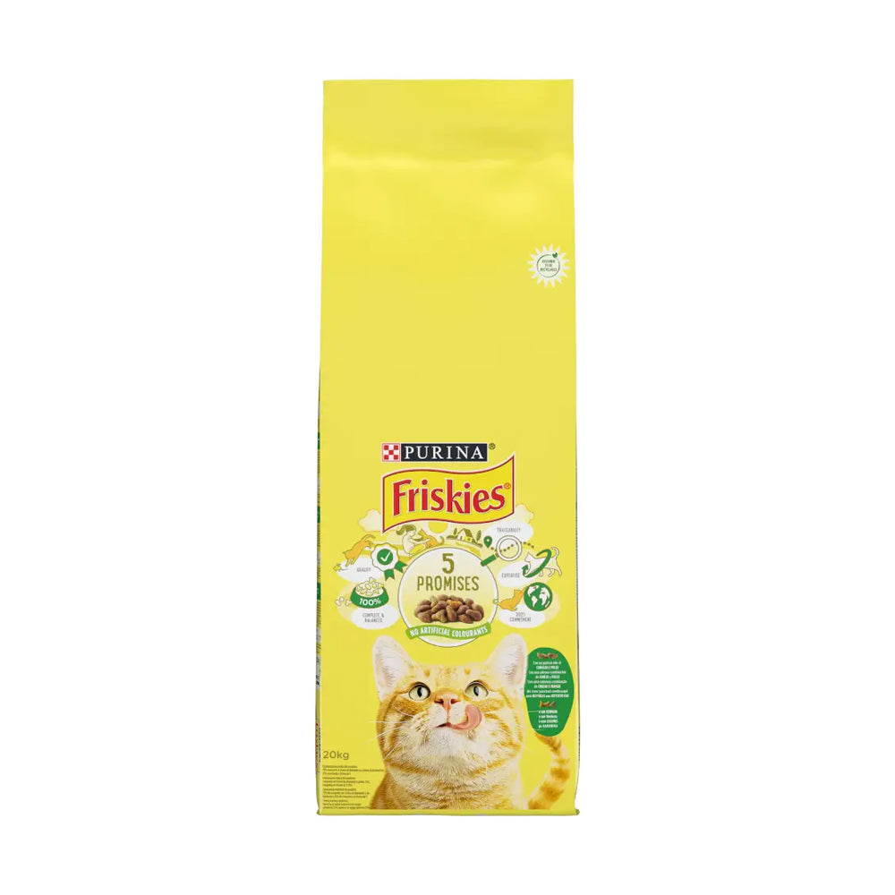 Alimento Seco para Gato Friskies Carne/Legumes Adulto 1,5Kg