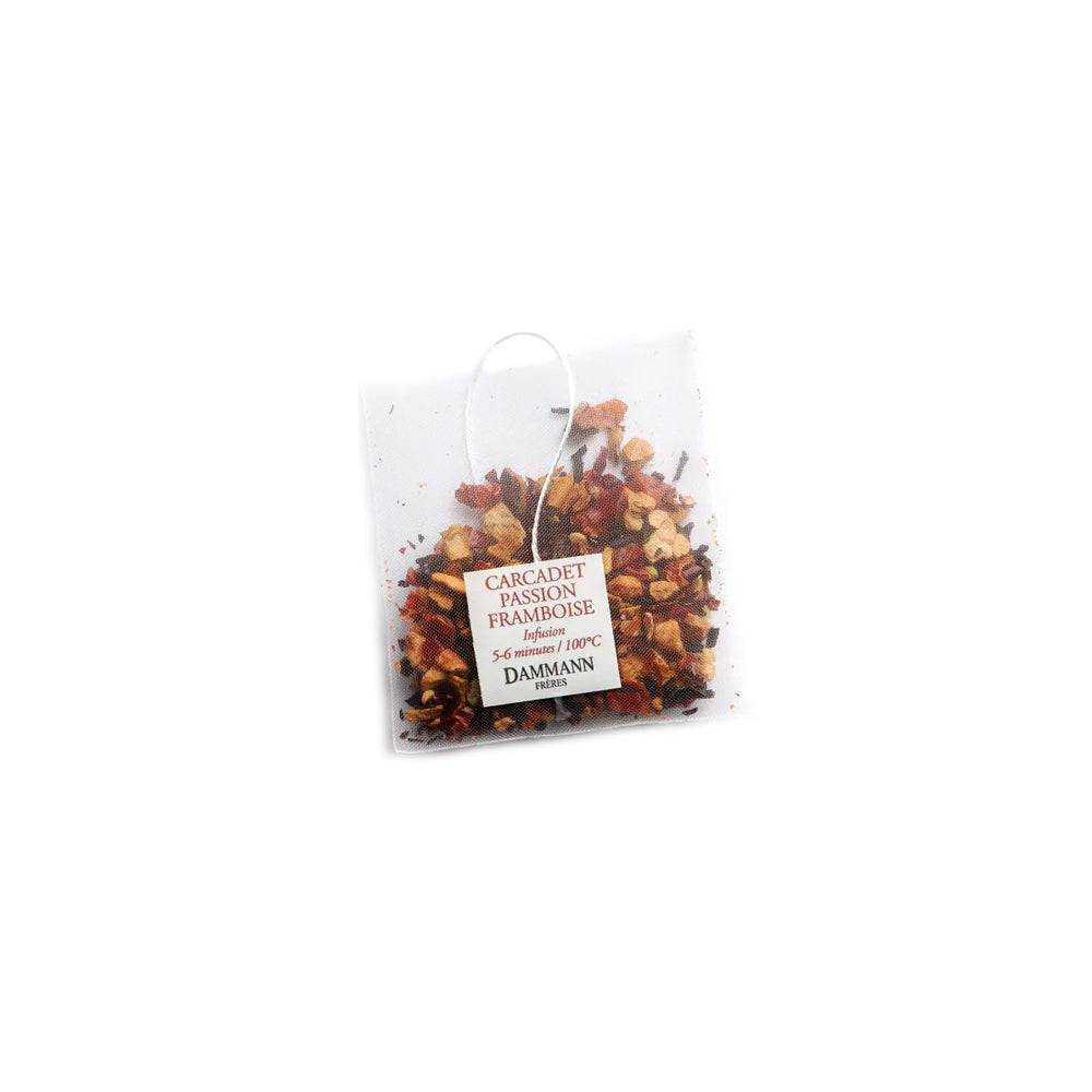 Chá Carcadet Frio em Bolsas Passion Framboise 6un