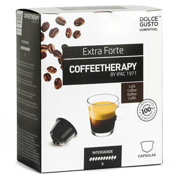 Café Cápsulas p/Dolce Gusto CoffeeTherapy Forte 48un