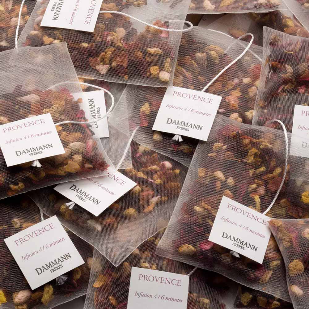 Chá Carcadet em Bolsas Provence 20un