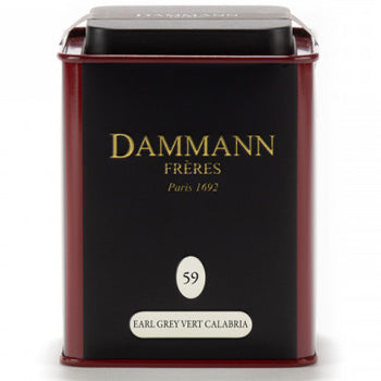 Chá Verde em Lata Earl Grey Vert Calabria Nº59 100g