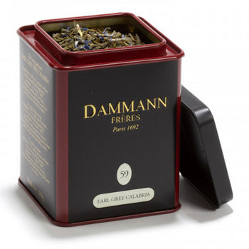 Chá Verde em Lata Earl Grey Vert Calabria Nº59 100g