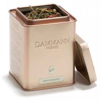 Chá Verde em Lata Miss Dammann Nº477 100g