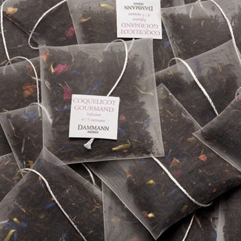 Chá Preto em Bolsas Coquelicot Gourmand 24un