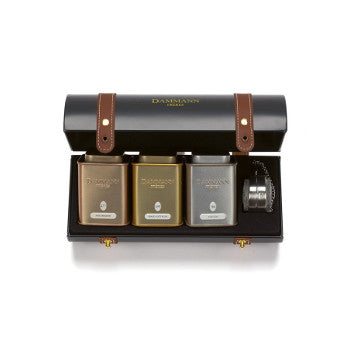 Caixa Coffret Chás  30grx3 Sabor Latas + Infusor Merveilleux