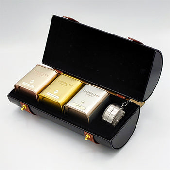 Caixa Coffret Chás  30grx3 Sabor Latas + Infusor Merveilleux