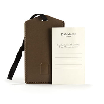 Saco de Compras Dammann Frères Kaki Brun