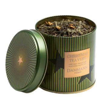 Lata Christmas Tea Chá Verde 100g