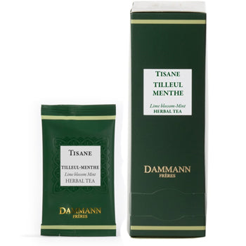 Chá Tisana em Bolsas Tilleul Menthe 24un
