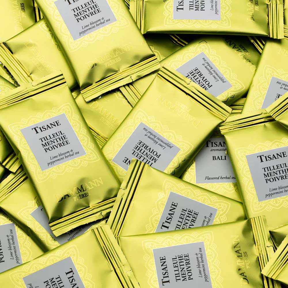 Chá Tisana em Bolsas Tilleul Menthe 24un