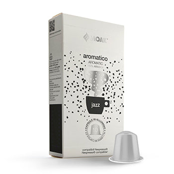 Café Cápsulas p/Nespresso MOAK Arom Jazz 100% Arabica-10un