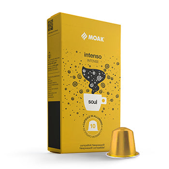 Café Cápsulas p/Nespresso MOAK Intenso Soul 10un