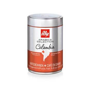 Café Grão ILLY Arabica Selection Colômbia Lata 250g
