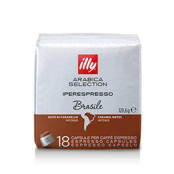 Café Cápsulas IperEspresso ILLY Brasil Pack 18un