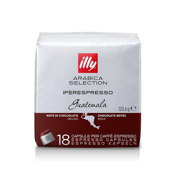 Café Cápsulas IperEspresso ILLY Guatemala Pack 18un