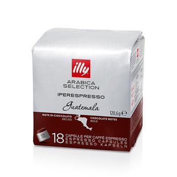 Café Cápsulas IperEspresso ILLY Guatemala Pack 18un