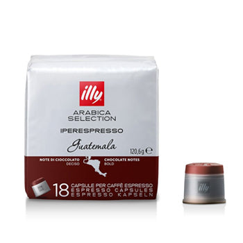 Café Cápsulas IperEspresso ILLY Guatemala Pack 18un