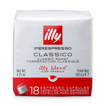 Café Cápsulas IperEspresso ILLY Torra Clássica Pack 18un