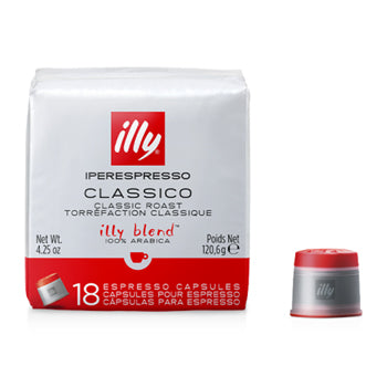 Café Cápsulas IperEspresso ILLY Torra Clássica Pack 18un