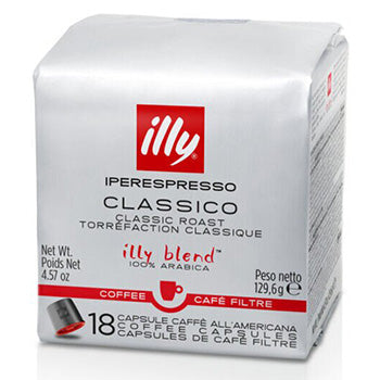 Café Cápsulas IperEspresso ILLY Torra Clássica Pack 18un
