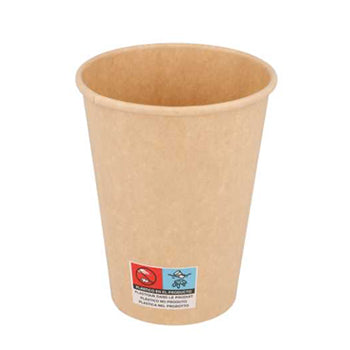 Copos 360ml Cartão Kraft Bebidas Quentes 50un