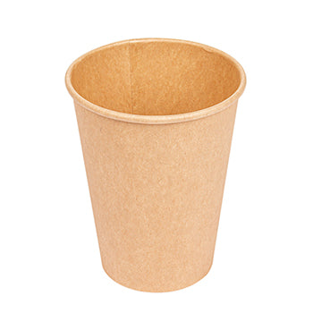 Copos 360ml Cartão Kraft 12oz Bebidas Quentes 50un