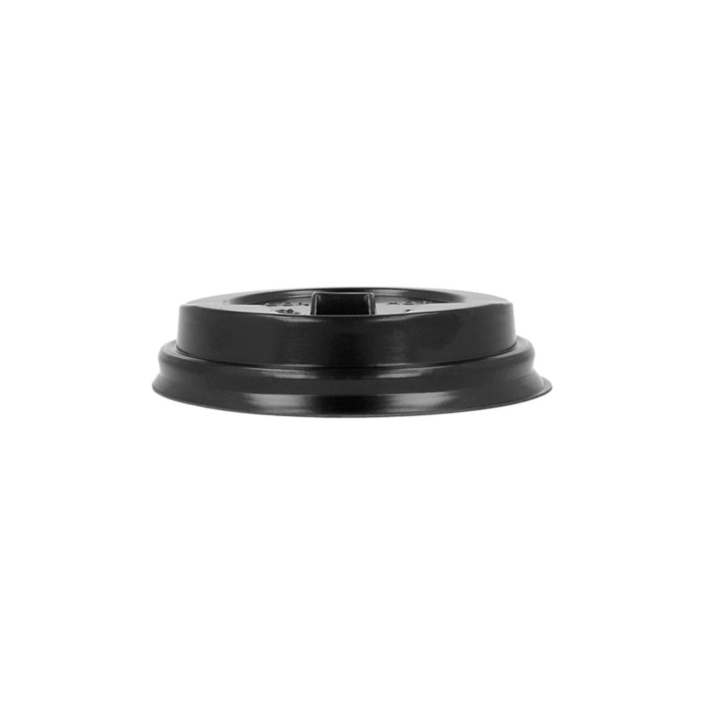 Tampa Alta para Copos 120ml Ø6,2cm Preto PS 100un