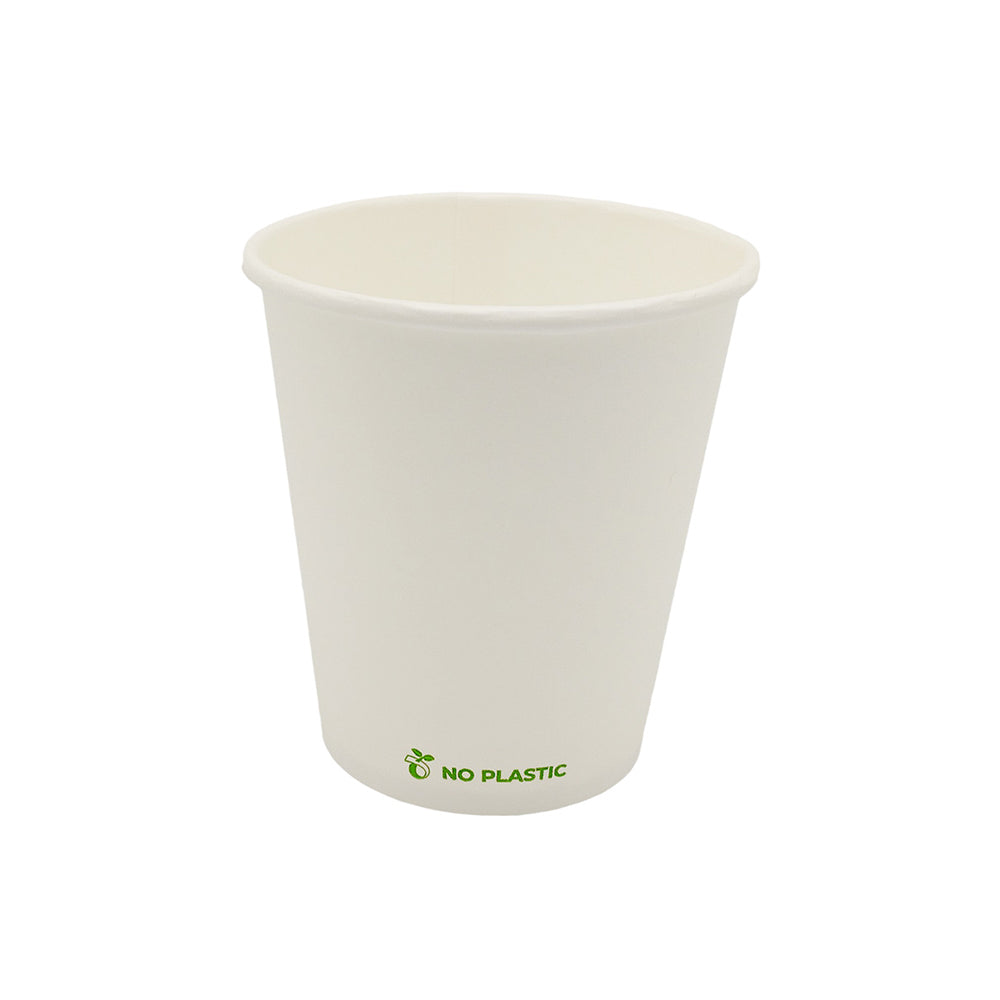 Copos 210ml Papel 7oz Plastic Free Branco 50un