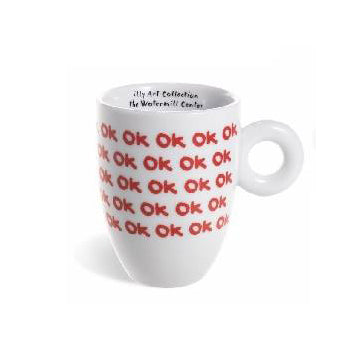 Conj de Canecas Illy Art Collection Robert Wilson 2un