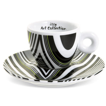 Conj Chav+Pires Esp Illy Art Collection Tobias Rehberger 6un