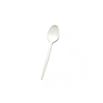Colheres Sobremesa Plástico (Emb Individual) Branco 2000un