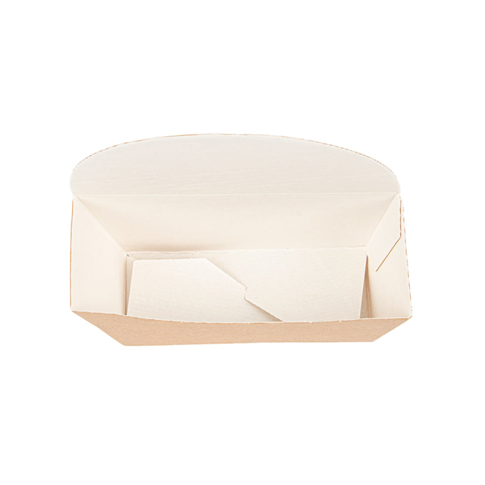 Caixa Bagel Scoop Kraft 120x45x120mm ThePack 100un