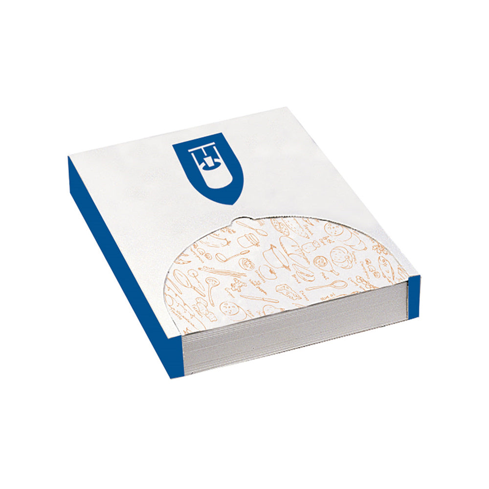 Papel Charcutaria 35x52cm Branco/Pergaminho 500Folhas