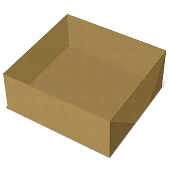 Caixa Cartolina Kraft 12x18x6cm 100un