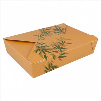 Caixa Cartolina Kraft 19,8x14x4,8cm Feel Green 1470ml 50un