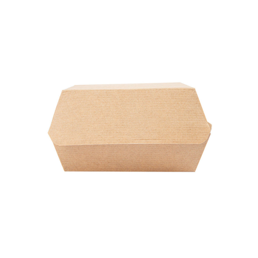 Caixa Hamburguer THEPACK 6,2x12,5x13cm Natural 50un