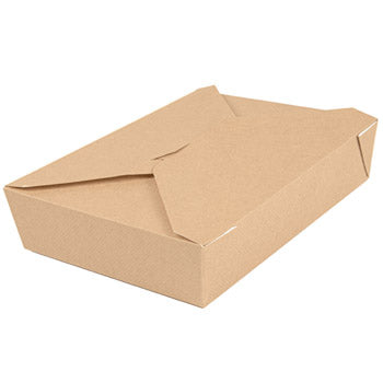 Caixa Cartolina Kraft 19,6x14x4,5cm 1470ml THEPACK 50un
