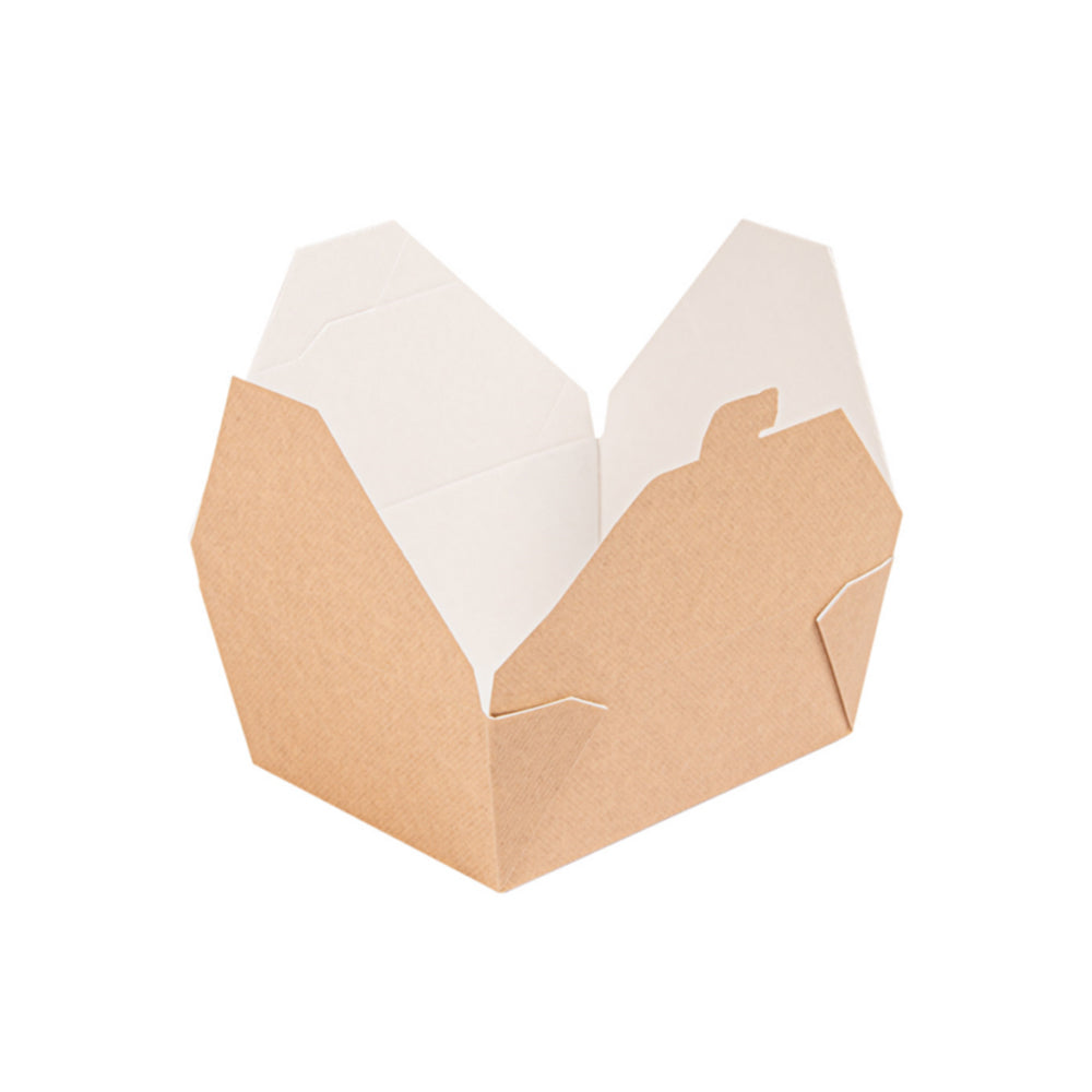 Caixa Cartolina Kraft 15,2x12,1x6,5cm 1350ml THEPACK 50un