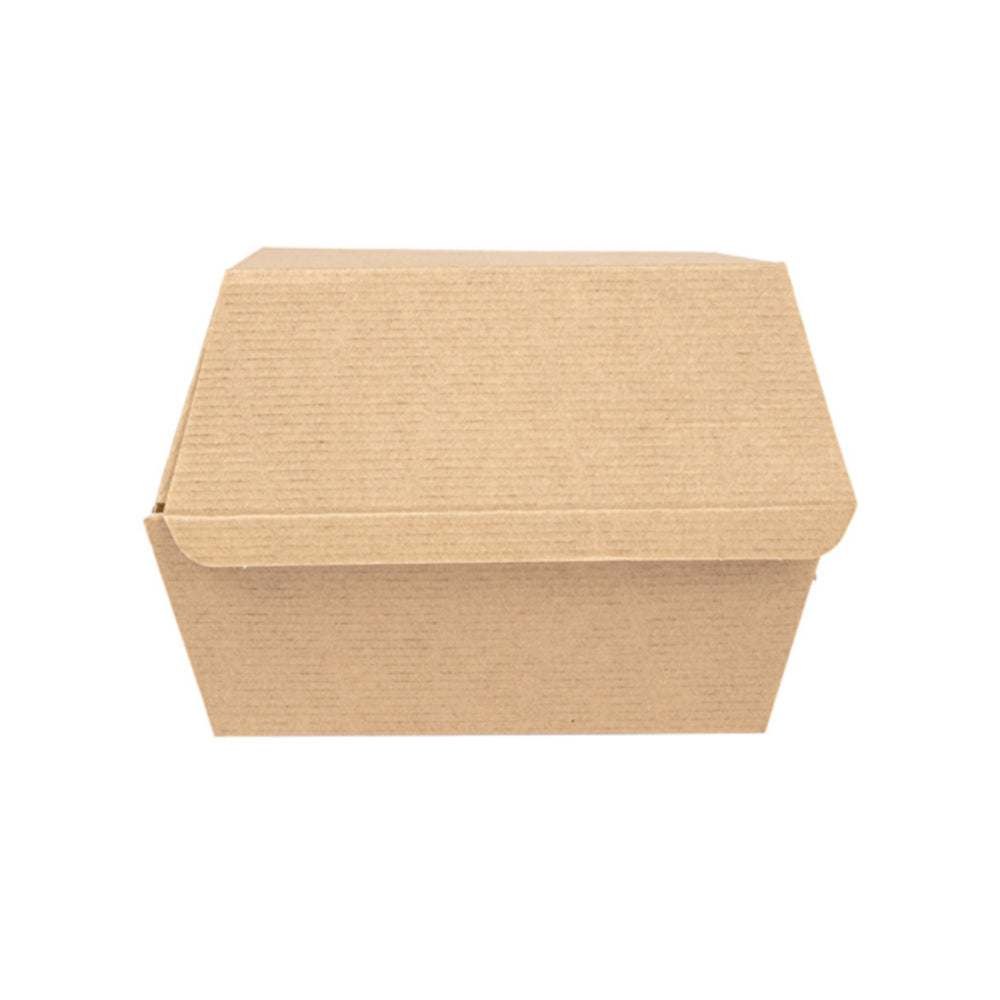 Caixa Hamburguer THEPACK 14,4x13,6x9,2cm Natural 50u